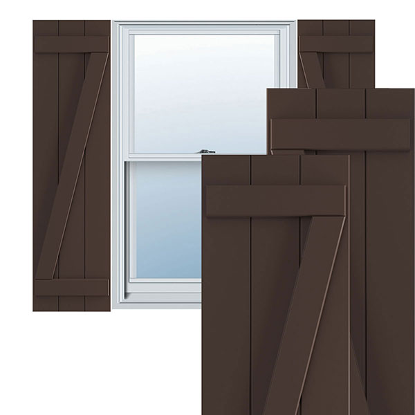 Ekena Millwork TFP102BBF16X032TB