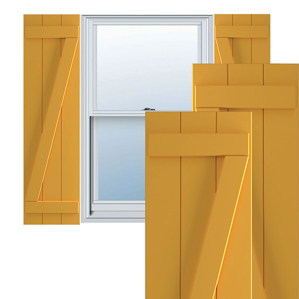 Ekena Millwork TFP102BBF16X034TU