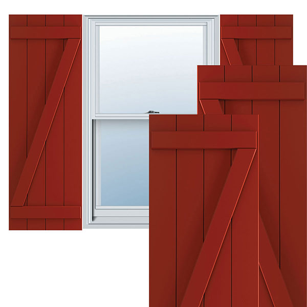 Ekena Millwork TFP102BBF21X080BR