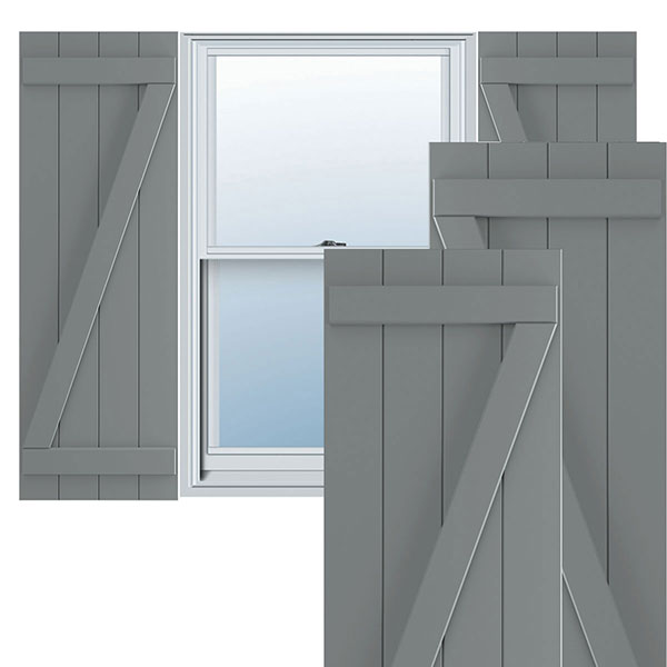 Ekena Millwork TFP102BBF21X080CH