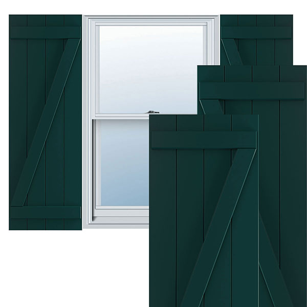 Ekena Millwork TFP102BBF21X045FG