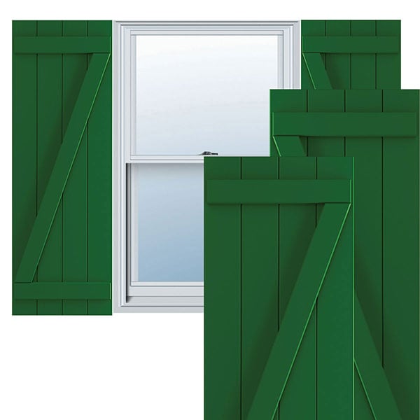 Ekena Millwork TFP102BBF21X034HG