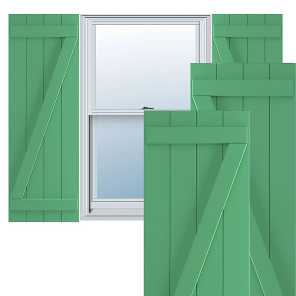Ekena Millwork TFP102BBF21X032LP