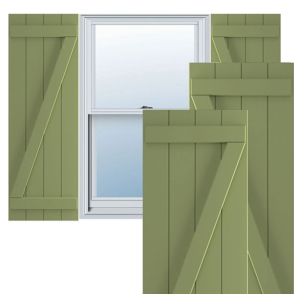 Ekena Millwork TFP102BBF21X034MG