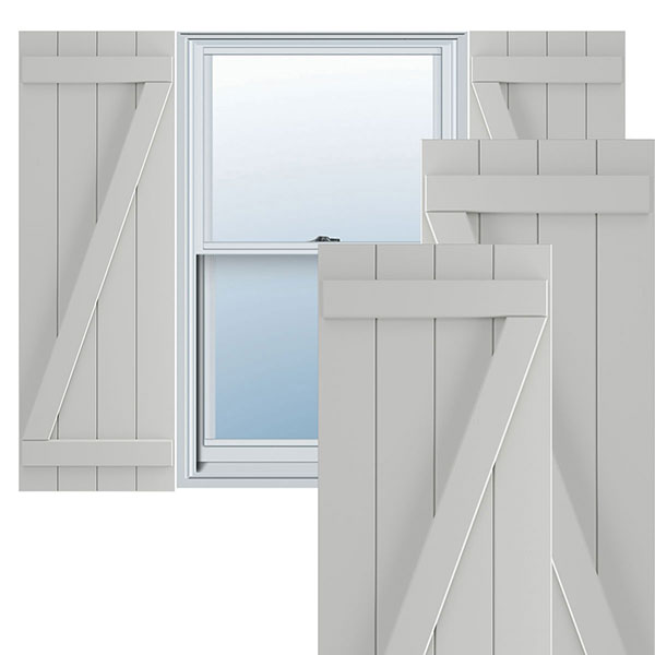 Ekena Millwork TFP102BBF21X040ST