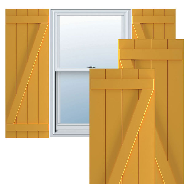 Ekena Millwork TFP102BBF21X034TU