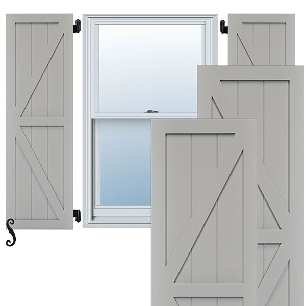 Ekena Millwork TFP102FH12X044PR