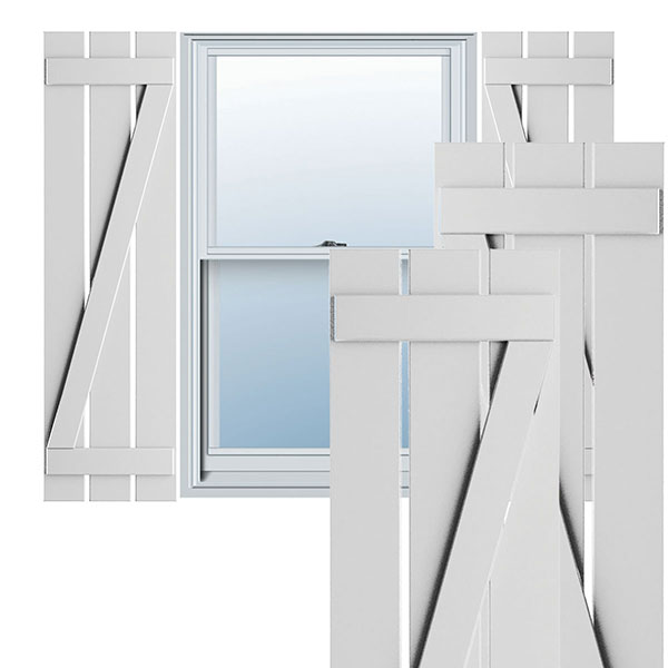 Ekena Millwork TFP102SB17X031UN