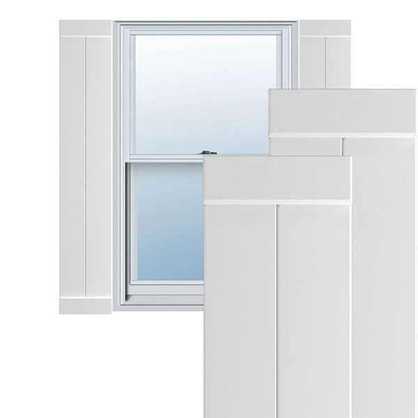 Ekena Millwork TFP103BB11X025UN
