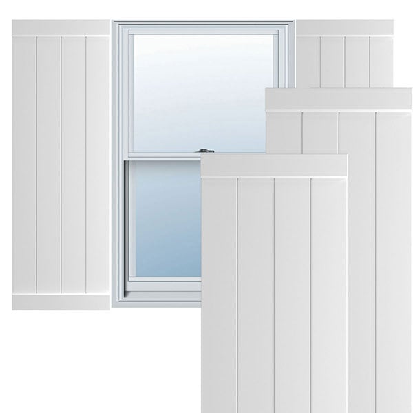 Ekena Millwork TFP103BB21X080UN