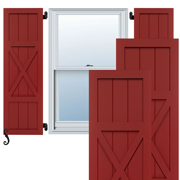 Ekena Millwork TFP107FH18X080BR