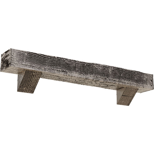 Ekena Millwork MANURS06X08X60BKBP