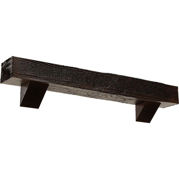 Ekena Millwork MANURS06X08X36BKZD