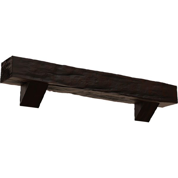Ekena Millwork MANURW06X06X72BKZH