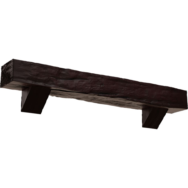Ekena Millwork MANURW06X08X84BKZY