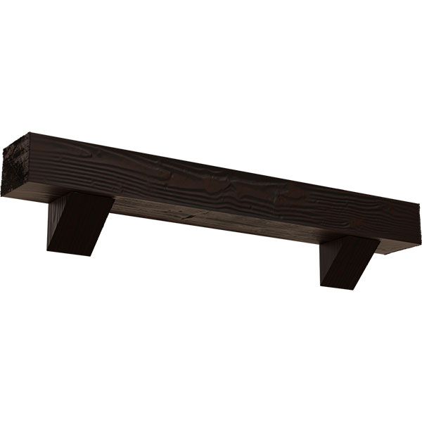 Ekena Millwork MANUSD04X04X72BKZH