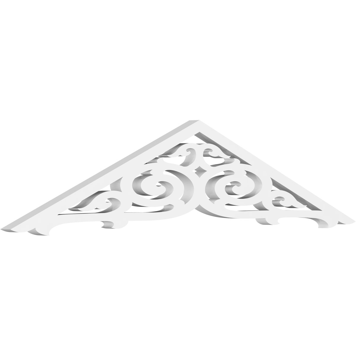 Ekena Millwork GPP036X008X100ATH 36-Inch W x 7 1/2-Inch H x