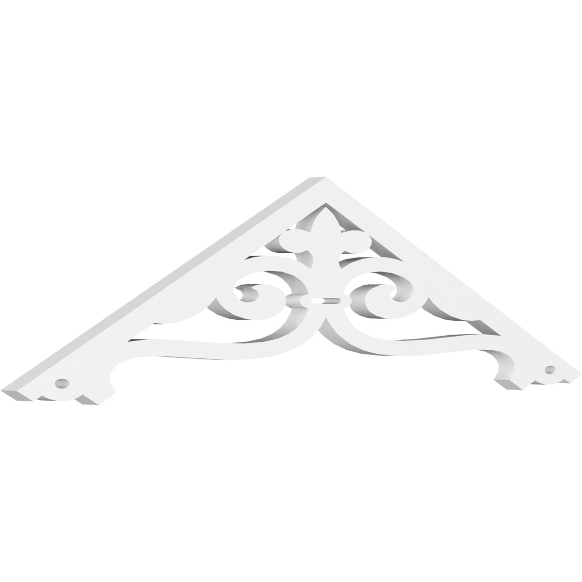 Ekena Millwork GPP036X009X100FIN 36-Inch W x 9-Inch H x 1-In