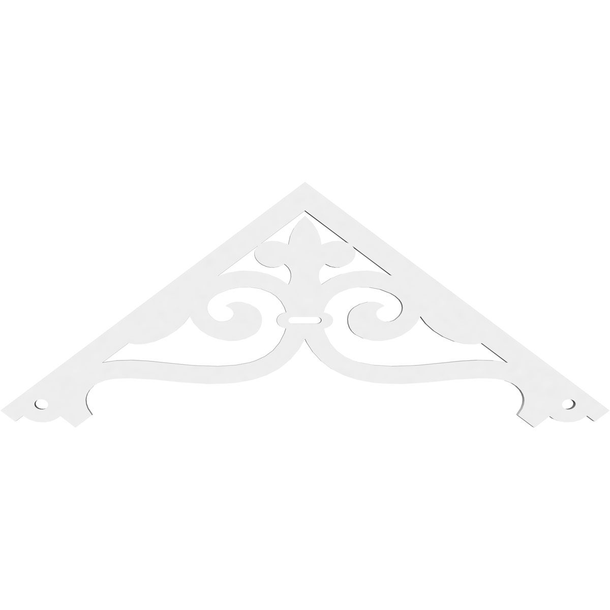 Ekena Millwork GPP036X014X100FIN 36-Inch W x 13 1/2-Inch H x