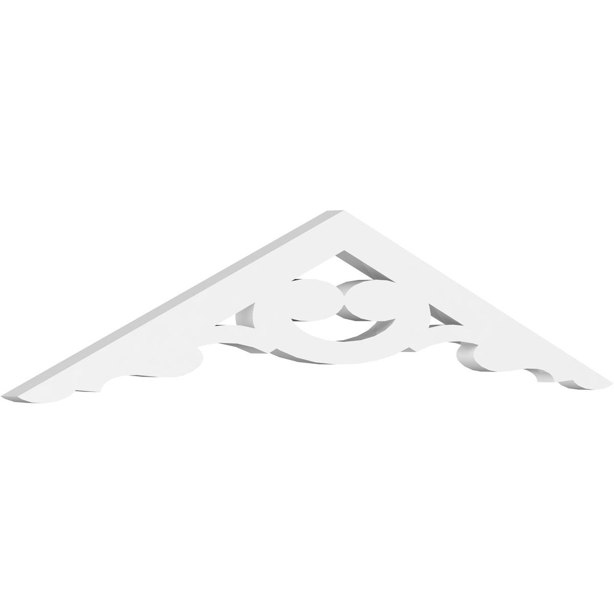 Ekena Millwork GPP036X008X100ROB 36-Inch W x 7 1/2-Inch H x