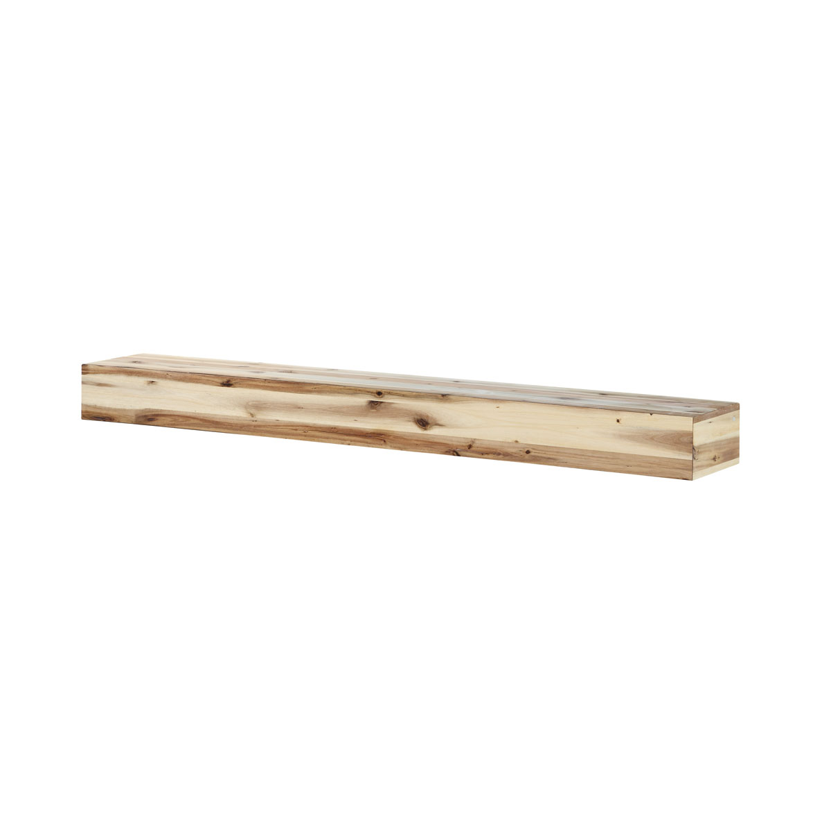 Pearl Mantels Corp. MAN05X48X09ACNA $515.31 - Acacia 48 Shelf or Mantel  Shelf with Natural Finish and Distressing