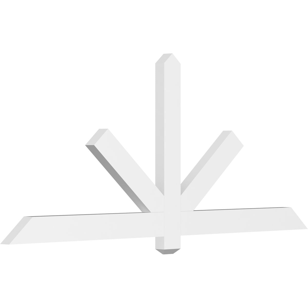 Ekena Millwork GBP072X30X0204KEN00 72-Inch W x 30-Inch H x 2