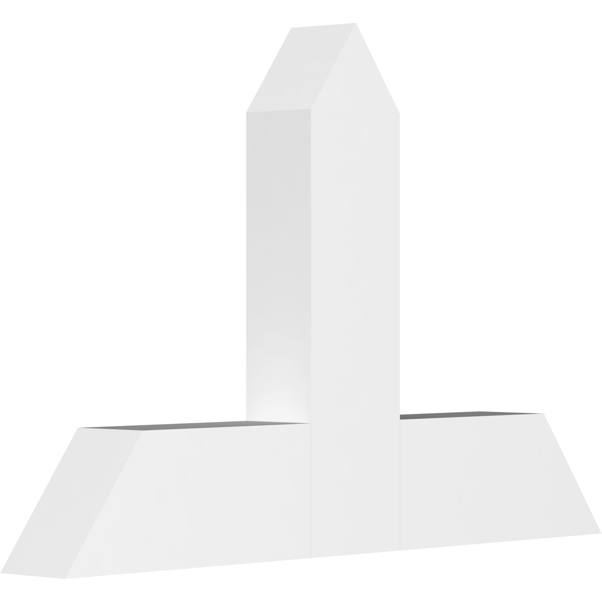 Ekena Millwork GBP036X24X0406POR00 36-Inch W x 24-Inch H x 4
