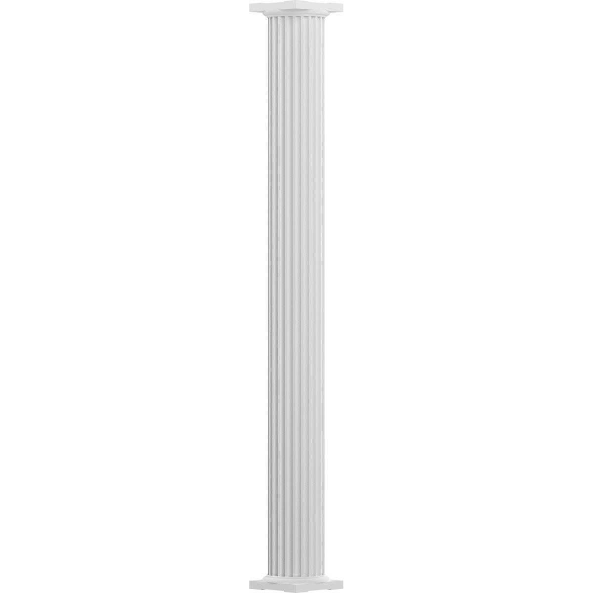 AFCO, Industries EA2424DNFSBTUTU 24-Inch x 24' Endura-Aluminum Column ...