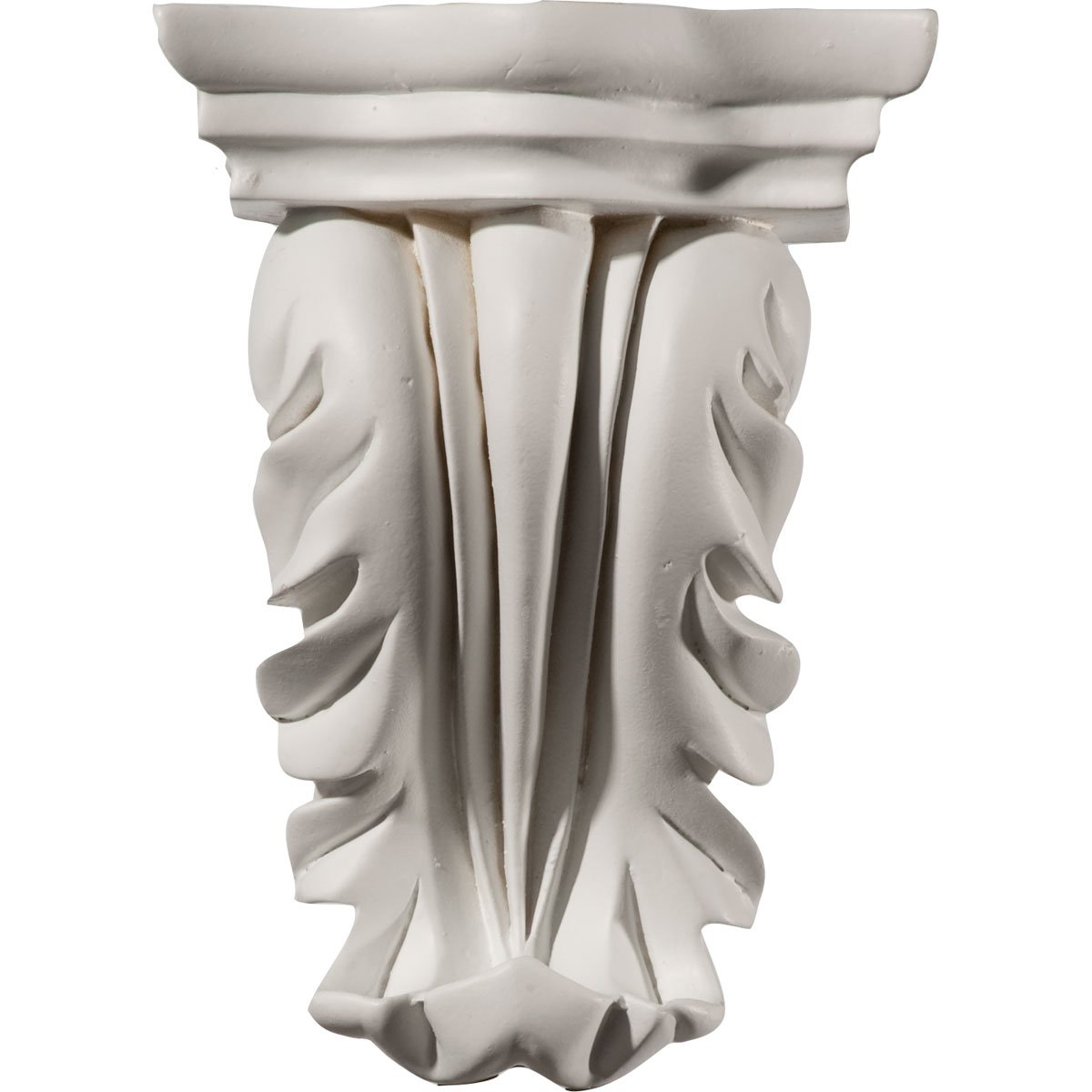, Ekena Millwork COR12X04X02LE-CASE-6 4 3/4 inch W x 2 3/4 inch P x 12 1/4 inch H Legacy Acanthus Corbel 6-Pack 