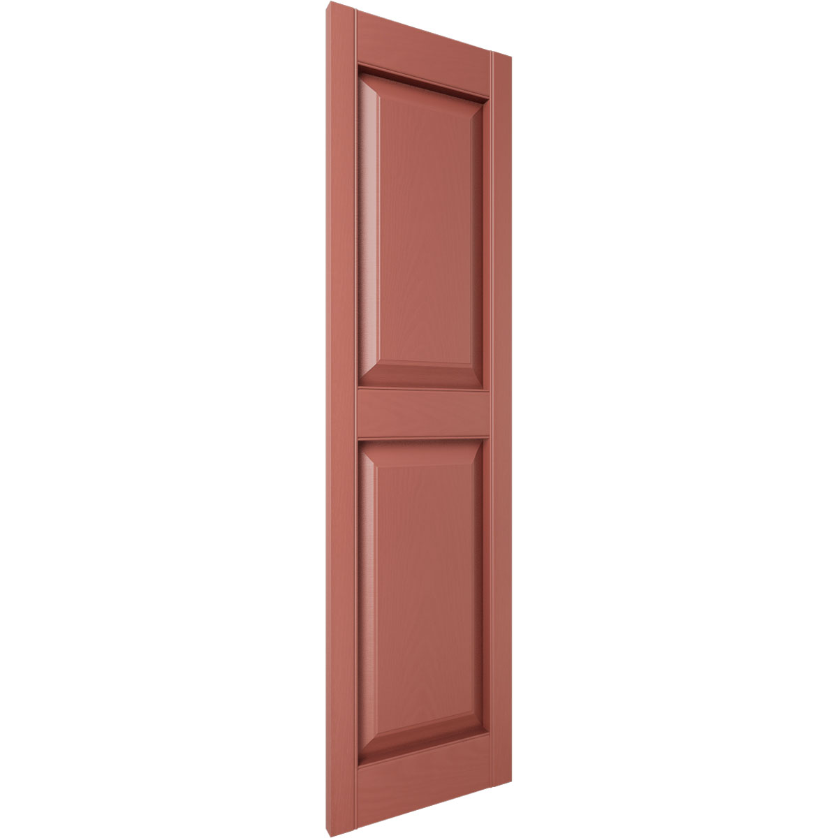 Mid America Raised Panel Vinyl Shutters (1 Pair) - Produktbild 2