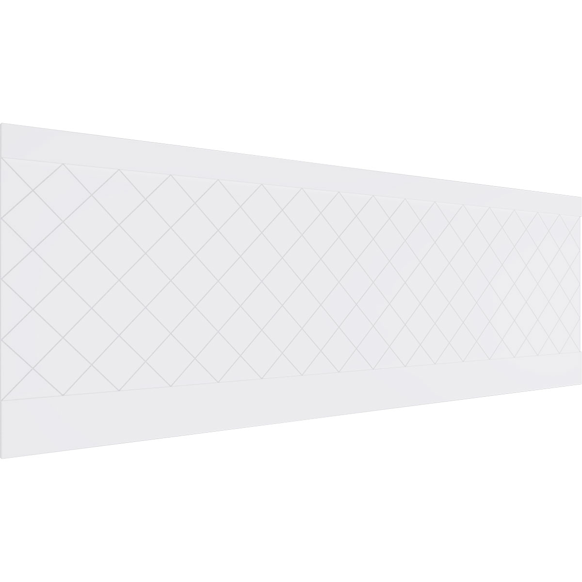 Ekena Millwork WPK32X94CBD 32-Inch H x 94 1/2-Inch W Checkerboard PVC ...