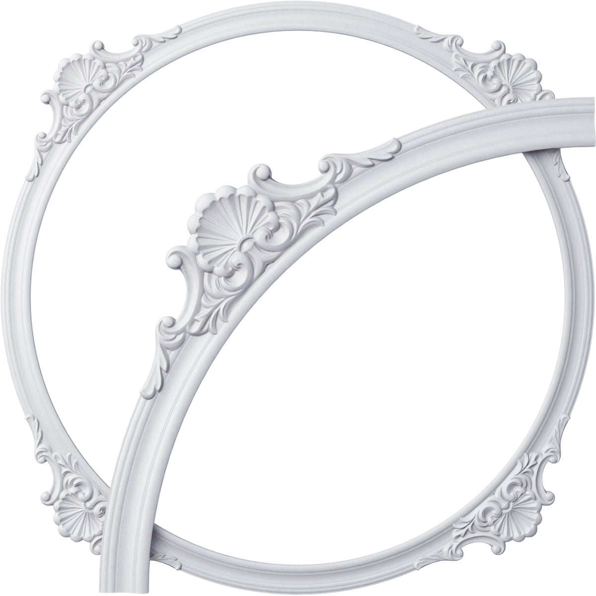 Ekena Millwork Legacy Acanthus Corbel - 4 3/4"W X 2 3/4"P X 12 1/4"H - High-Density Urethane, Primed & Paint-Ready