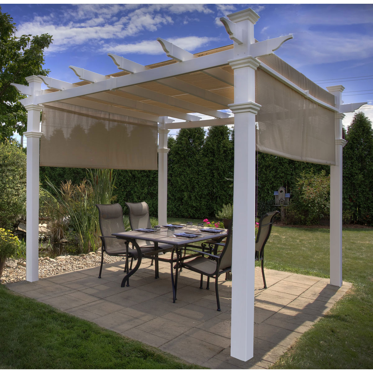 Vita Malibu Canopy Pergola