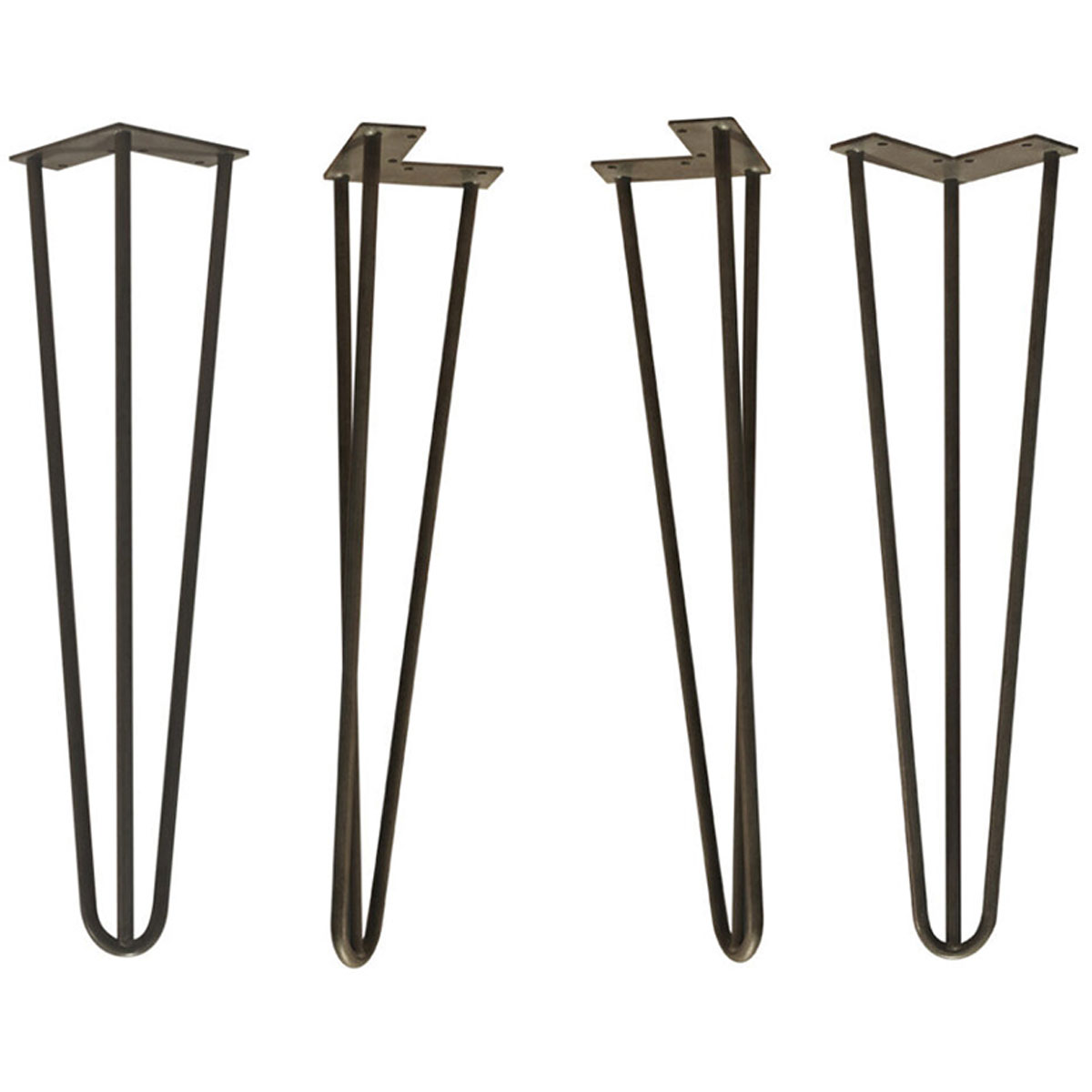 Osborne Wood Products, Inc. OS4HMTL18X4CC 18Inch H x 4Inch W Hairpin