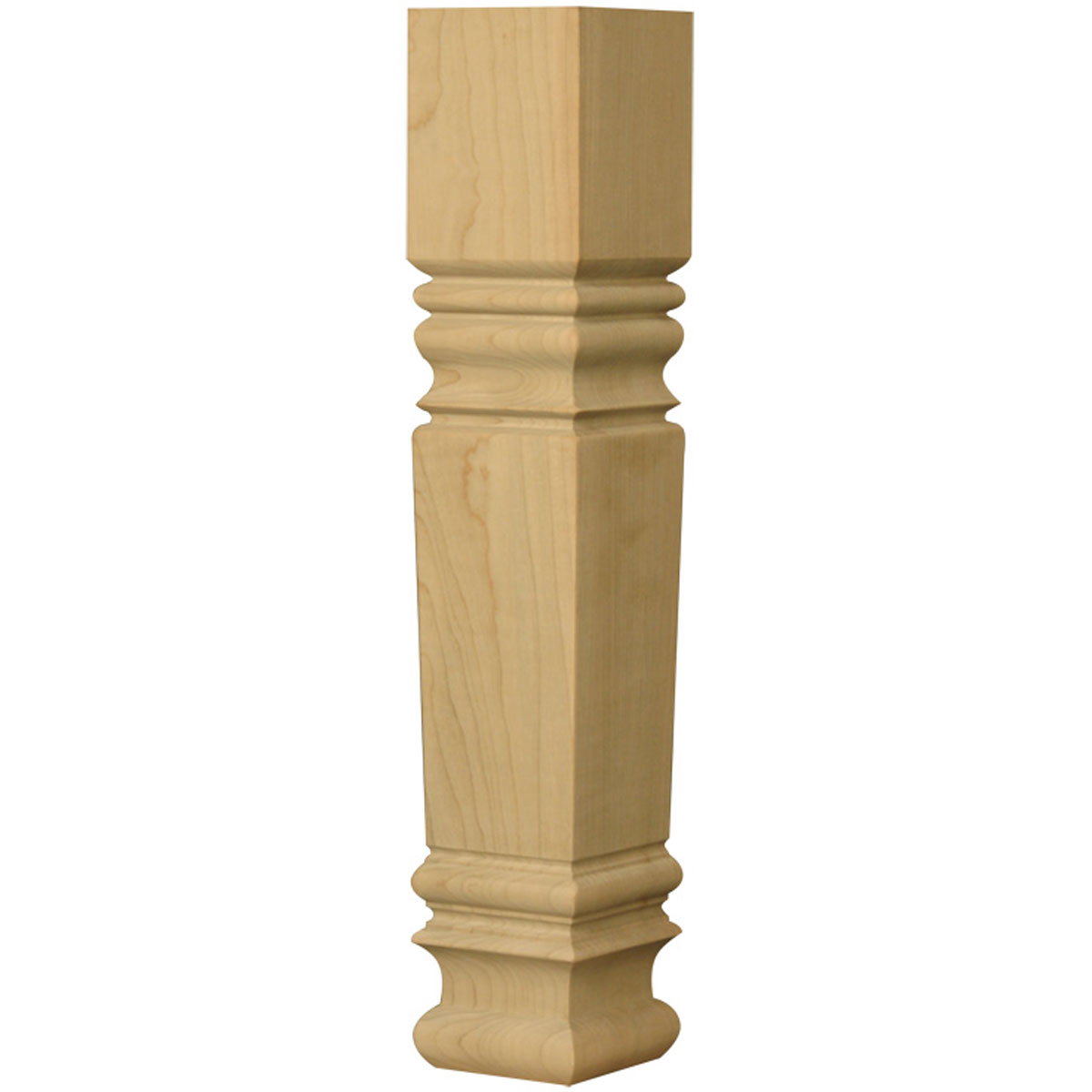 Osborne Wood Products, Inc. OSCTLSQFRM Square Farm Coffee Table Leg