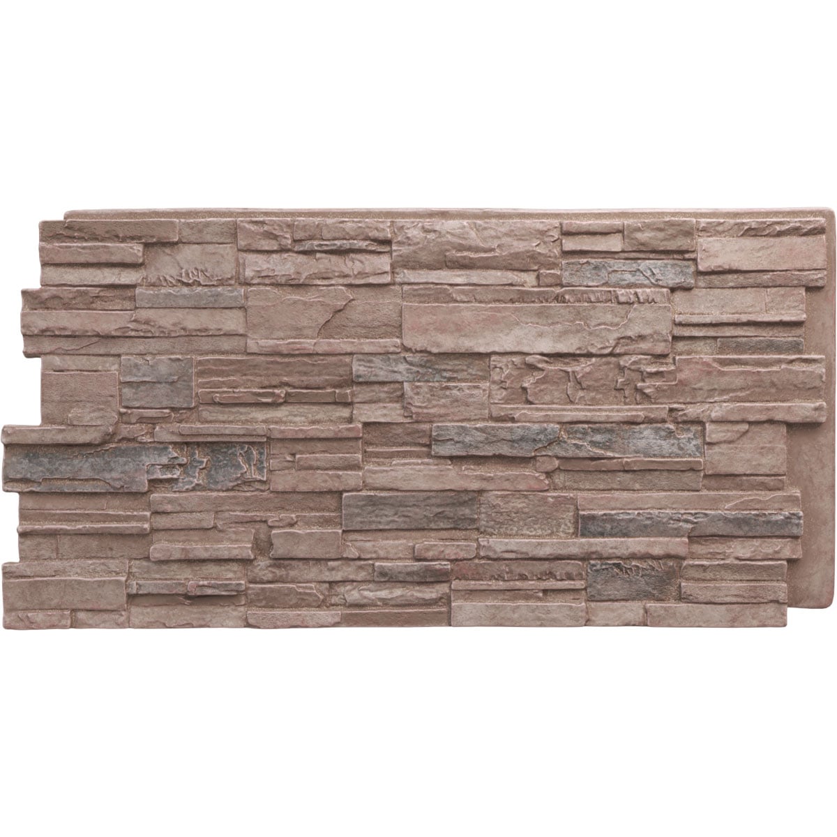 Ekena Millwork PNU24X48CASH EverStone Cascade Faux Stone Panel, 48 5/8 ...