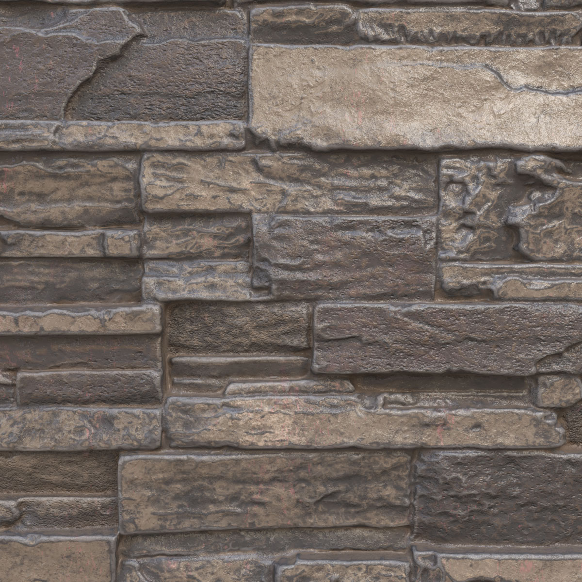 P*P様 STONE  HOUSECHECK JACQUARDダウン Ekena Millwork PNUCA-SAMPLE 9-Inch W x 8-Inch H Cascade Stacked