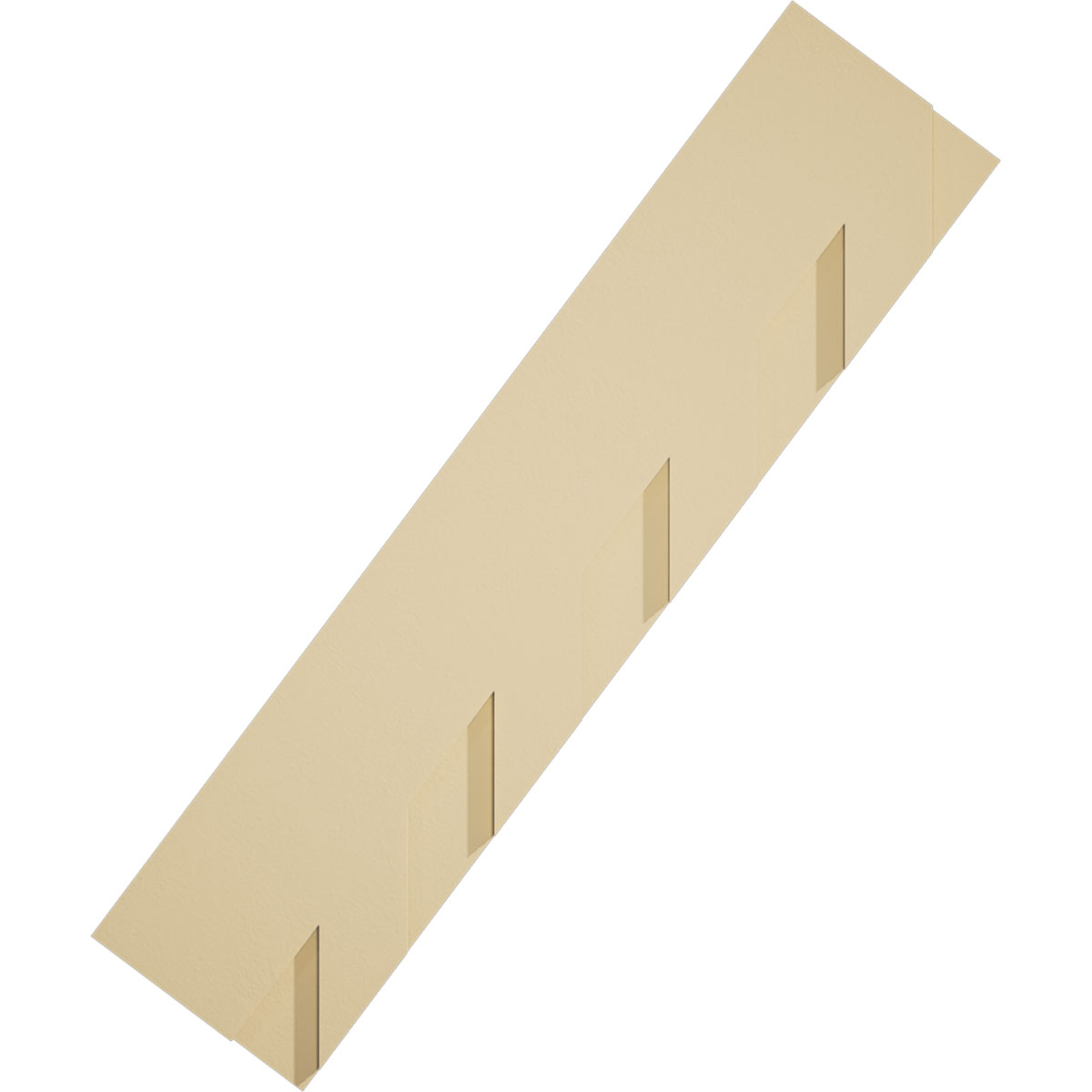 Ekena Millwork DENS09PL1612SAN01 9 Inch H X 1 Inch P X 90 Inch L ekena-millwork-dens09pl1612san01-9-inch-h-x-1-inch-p-x-90-inch-l