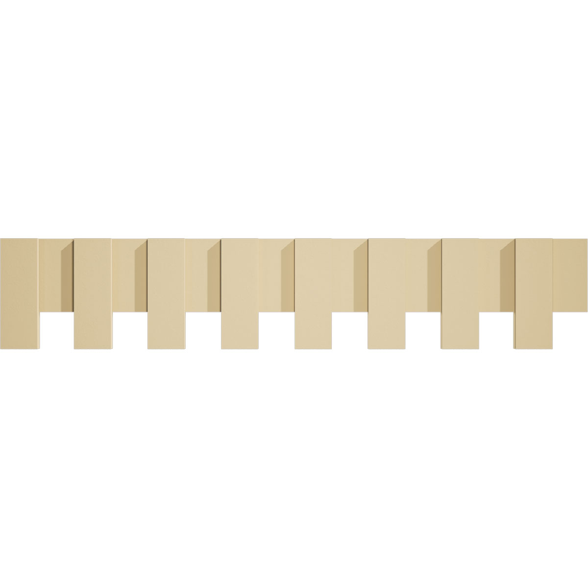 Ekena Millwork DENS09SAN02 9 Inch H X 1 Inch P X 90 Inch L Sanford ekena-millwork-dens09san02-9-inch-h-x-1-inch-p-x-90-inch-l-sanford