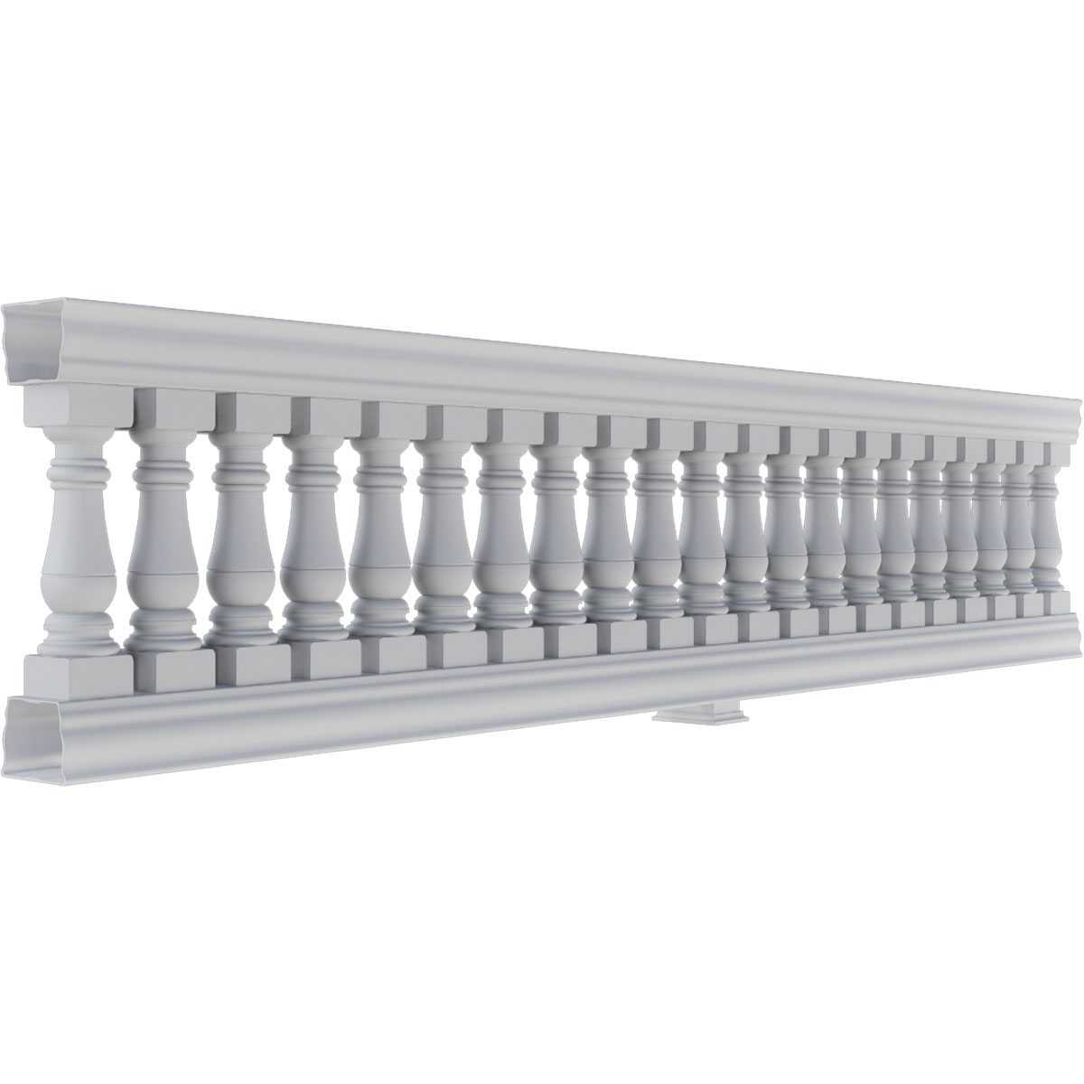 Ekena Millwork BALK33X144BR Fiberthane 700 Series Bradford Unassembled ...