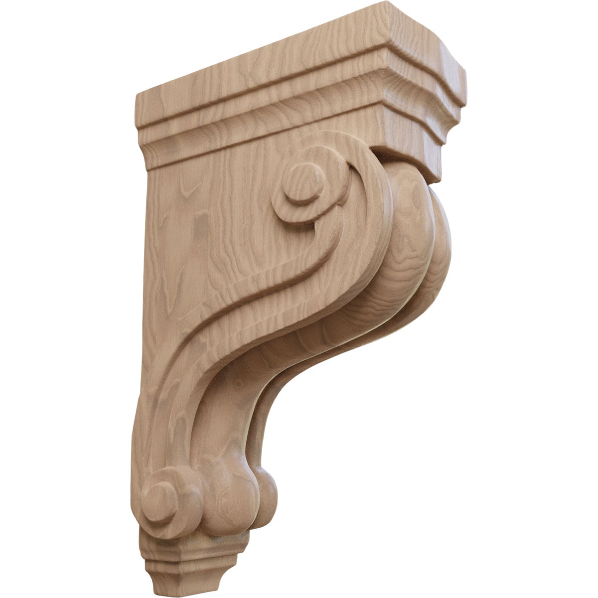 Ekena Millwork CORWTS AmeriCraft Boston Traditional Scroll Corbel