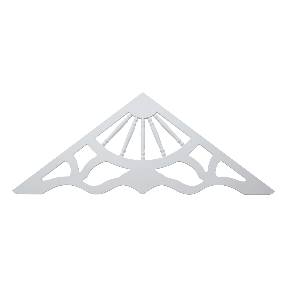 Fypon, Ltd. GP Victorian Style Gable Pediment, Urethane