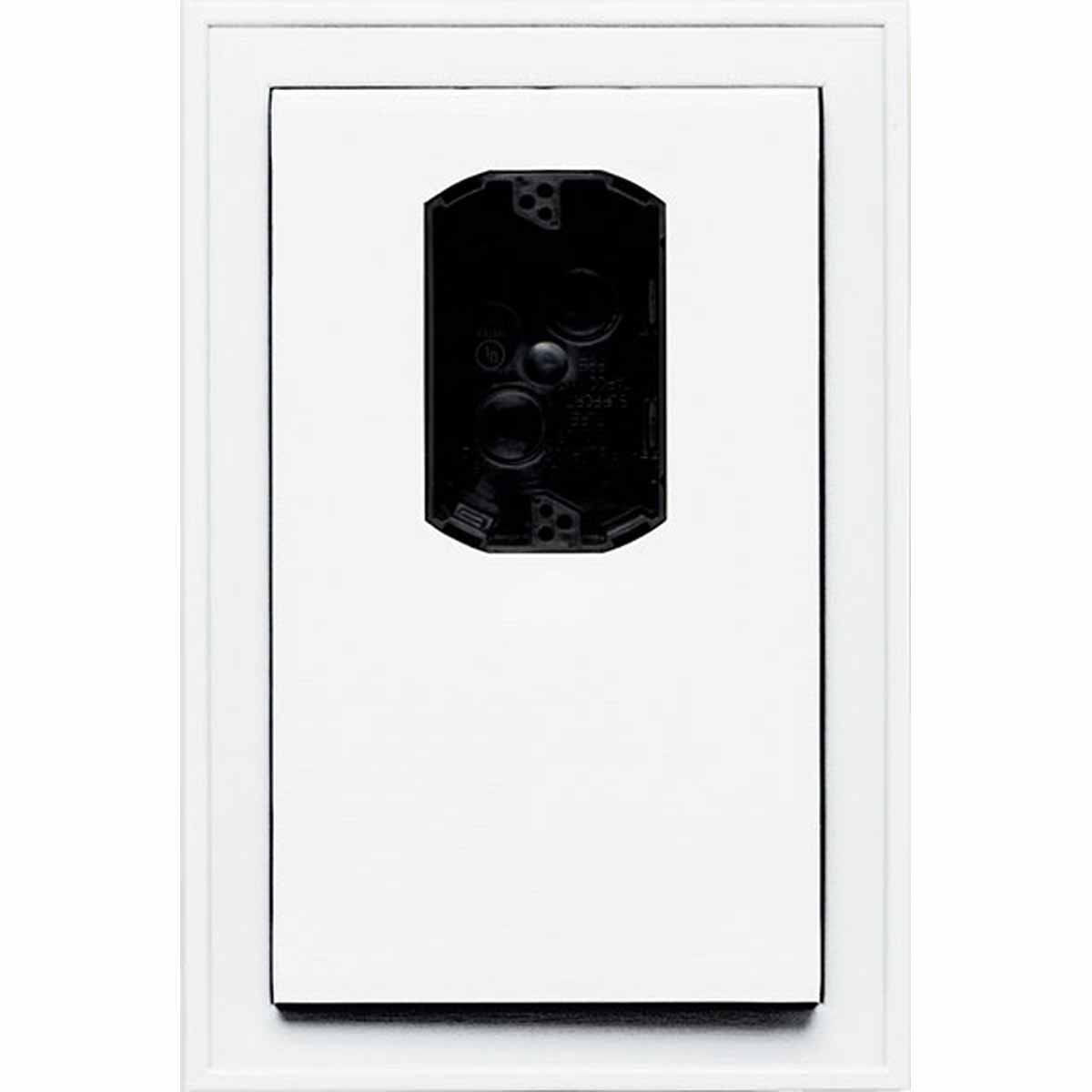 Builders Edge Jumbo Meter Block 117 - Bright White, For Large Meters & Fixtures