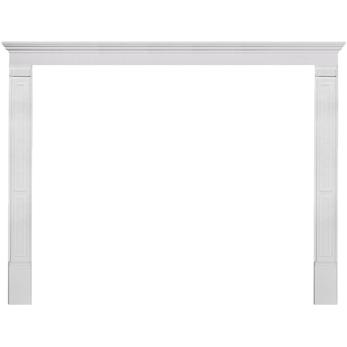 Ekena Millwork GD09X07C06NKP7D Decorative Garage Door Trim Kit for