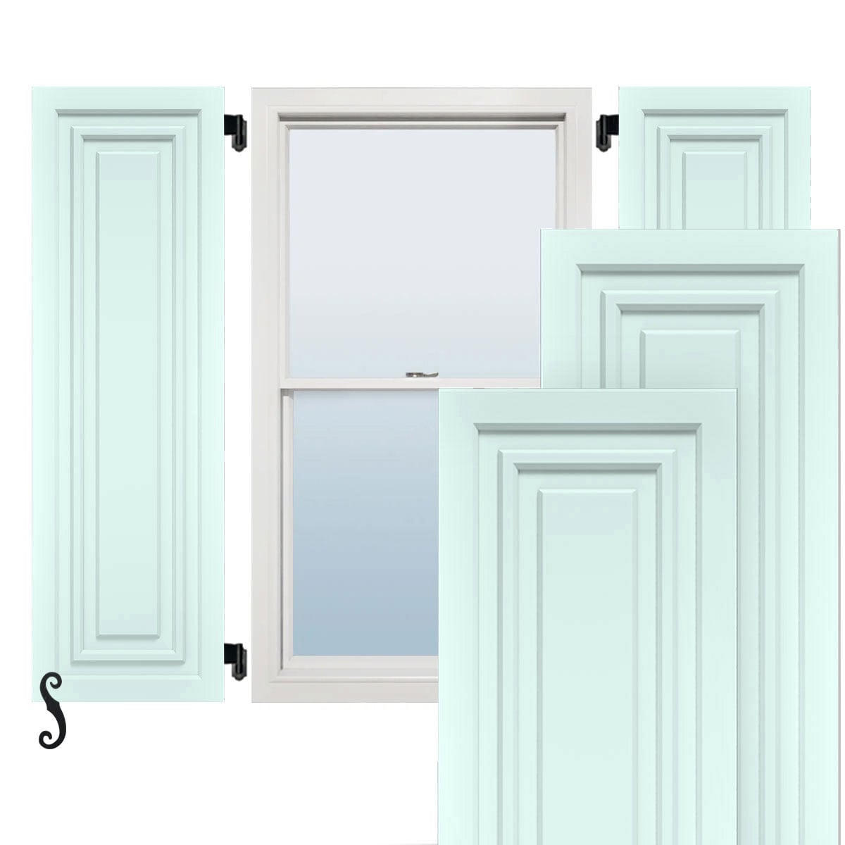 Ekena Millwork ECC001GF18X046SG 18-Inch W x 46-Inch H EnduraCore ...