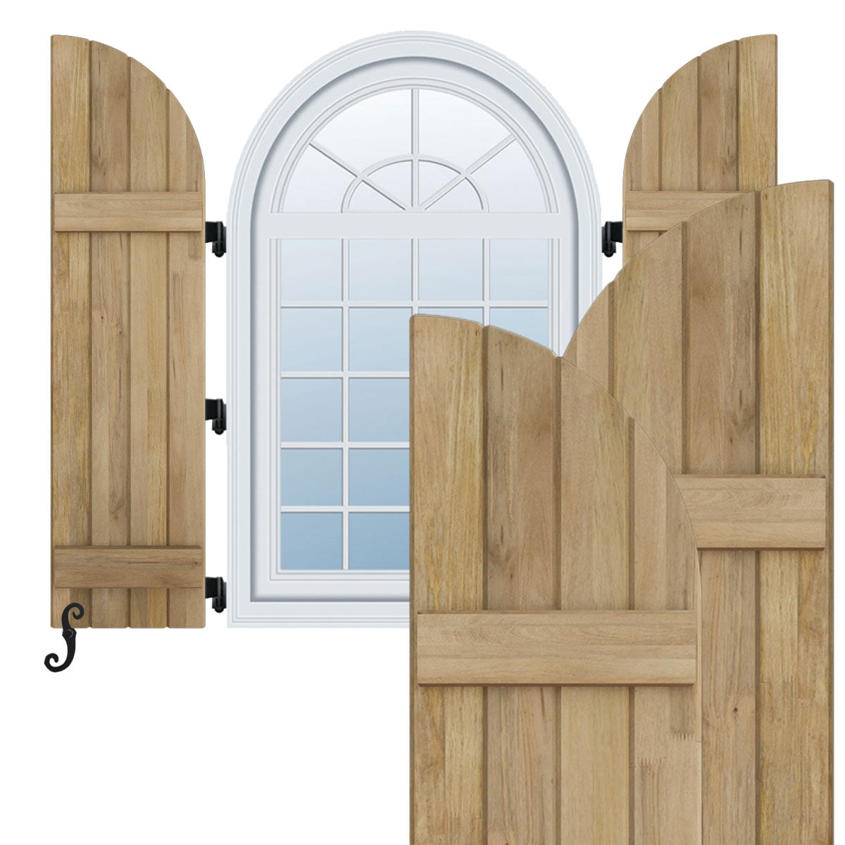Wood Joined Board-n-Batten