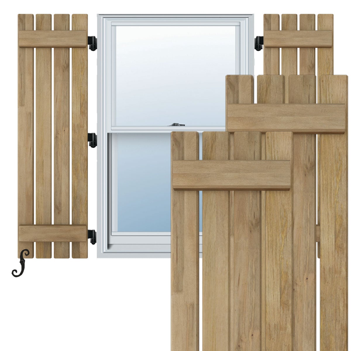 Spaced Board-N-Batten