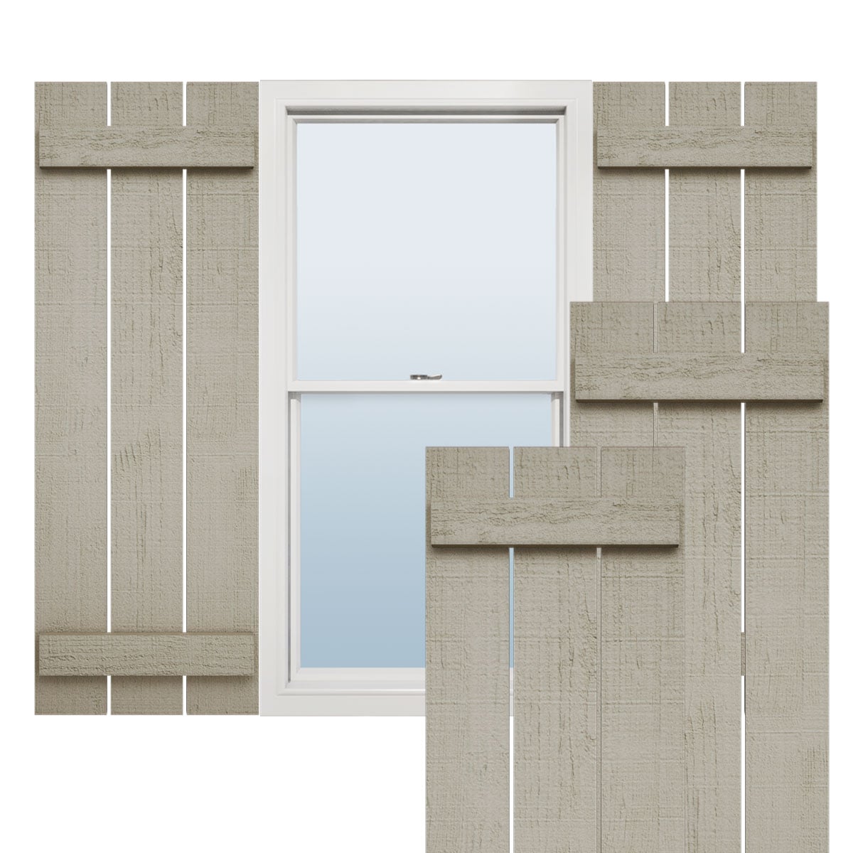 Spaced Board-N-Batten