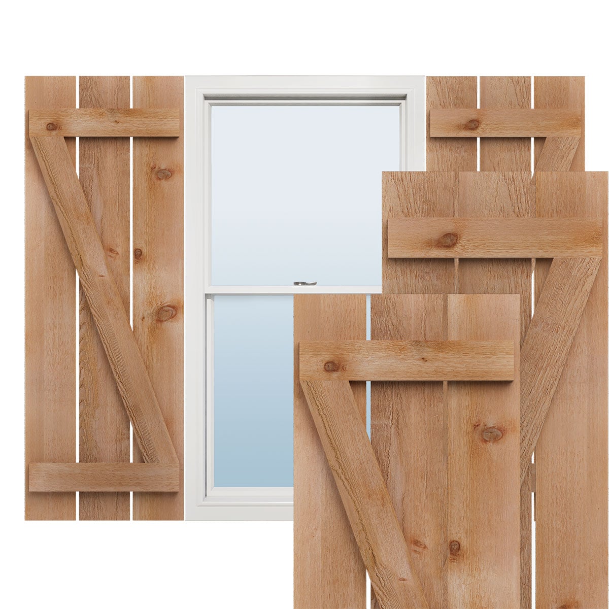 Spaced Board-n-Batten w/Z-Bar